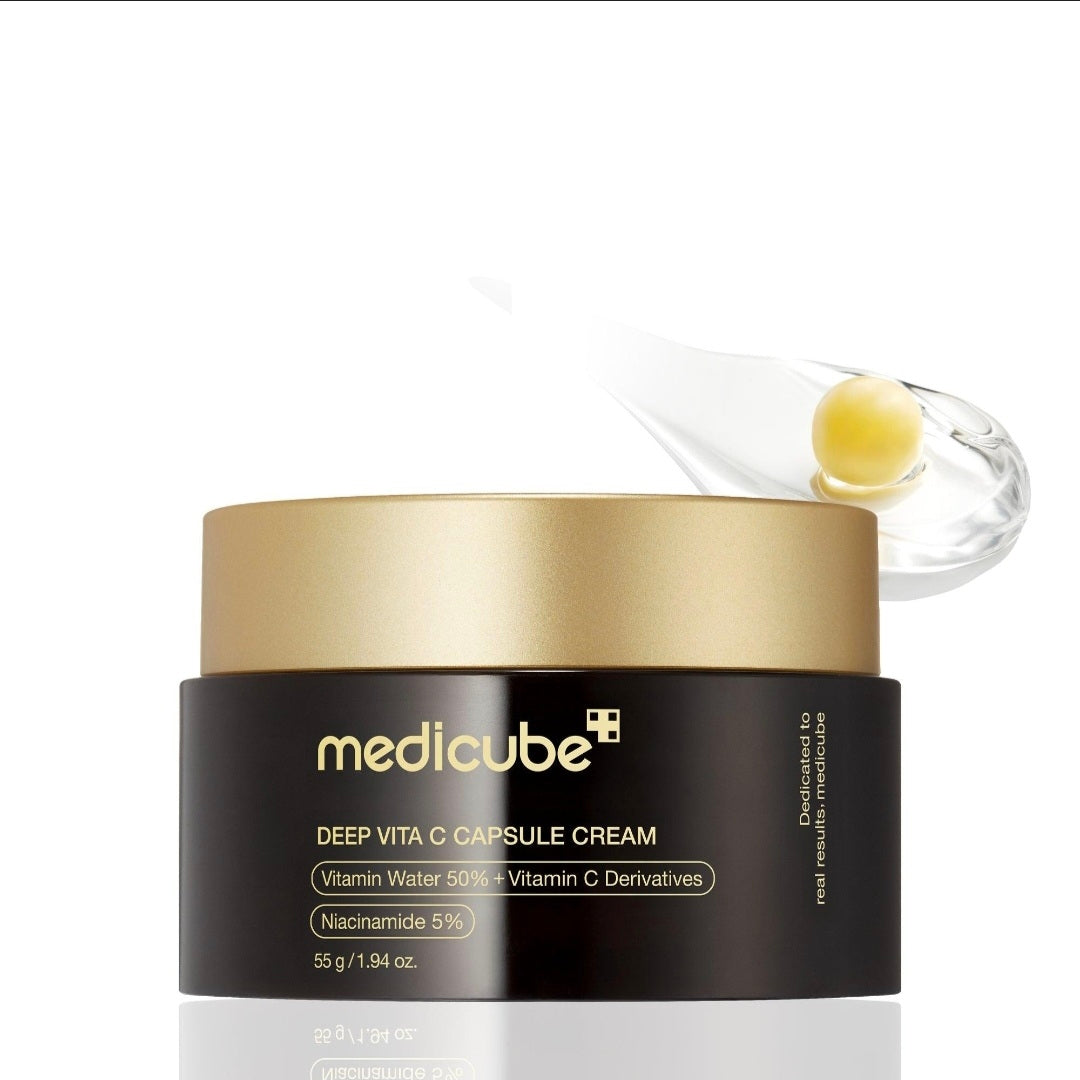 medicube Deep Vita C Capsule Cream para manchas y luminosidad 55g