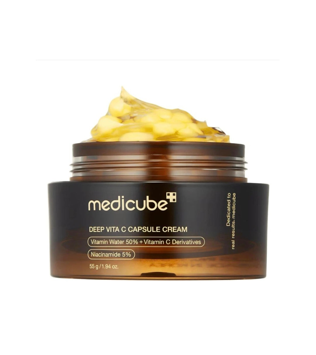 medicube Deep Vita C Capsule Cream para manchas y luminosidad 55g