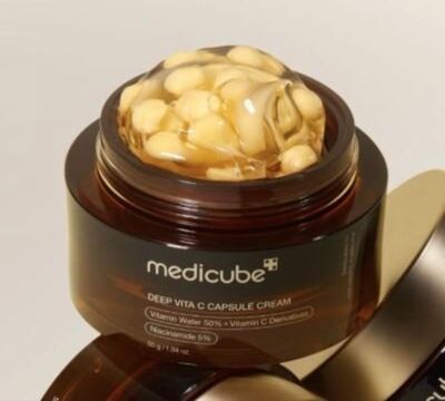 medicube Deep Vita C Capsule Cream para manchas y luminosidad 55g